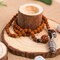 Rudraksha Mala with Narmadeshwar Shivling Pendant for Men Women 5 Mukhi Rudraksha Mala Shaligram Narmada Pendant Necklace Yoga Meditation (pack of 1)
